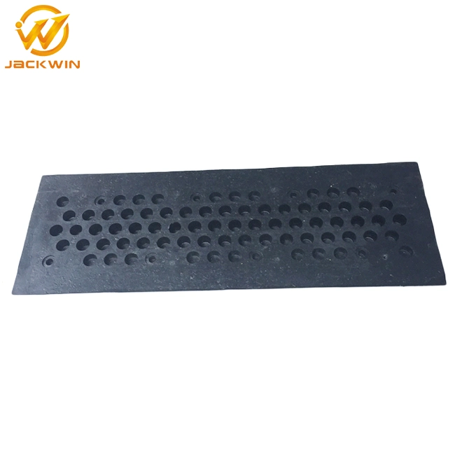 High Reflective 500*350*50mm Traffic Safety Rubber Speed Bump