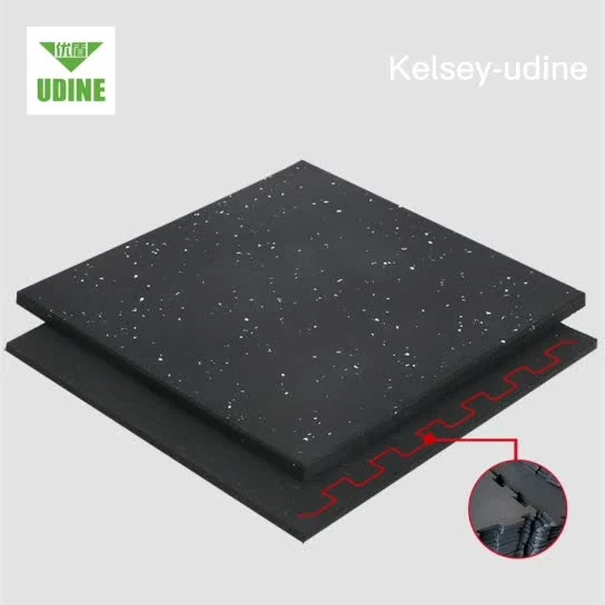 Anti Slip Outdoor Sport Interlocking Puzzle Shock Absorbent Fitness Crossfit EPDM Fitness Soft Foam Playground Gym Rubber Rolls Tiles Mats Flooring for Outdoor
